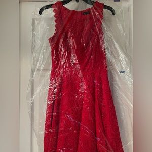 Dillard’s Red Lace Dress